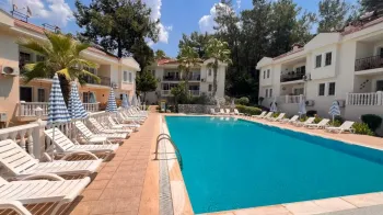Three bedroom furnished duplex Hisaronu apartment